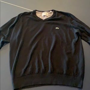 Black Lacoste Sweater